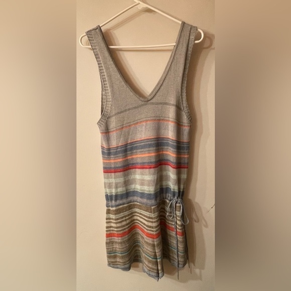 Goddis knit romper; v neck; sleeveless; ties on side (see photo) - Picture 1 of 4